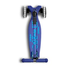 Самокат трехколесный Maxi Deluxe LED, Maxi (темно-синий)