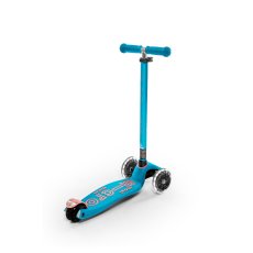 Самокат трехколесный Maxi Deluxe LED, Maxi (аква)