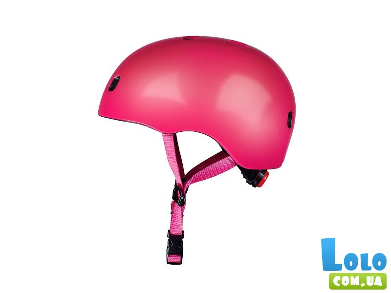 Детский защитный шлем, Micro, 48-53 см (малиновый)