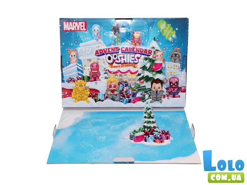 Набор фигурок Марвел: Адвент-календарь, Oоshies