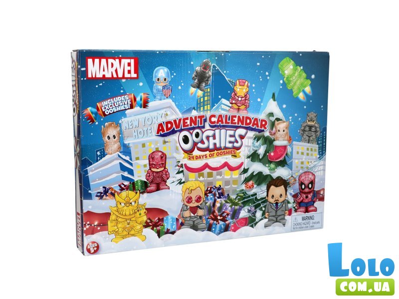 Набор фигурок Марвел: Адвент-календарь, Oоshies