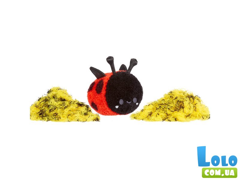 Мягкая игрушка-антистресс Small Plush Пчелка/Божья коровка, Fluffie Stuffiez, 20 см (в ассортименте)