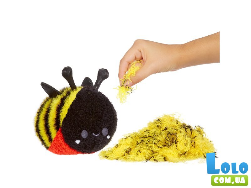 Мягкая игрушка-антистресс Small Plush Пчелка/Божья коровка, Fluffie Stuffiez, 20 см (в ассортименте)