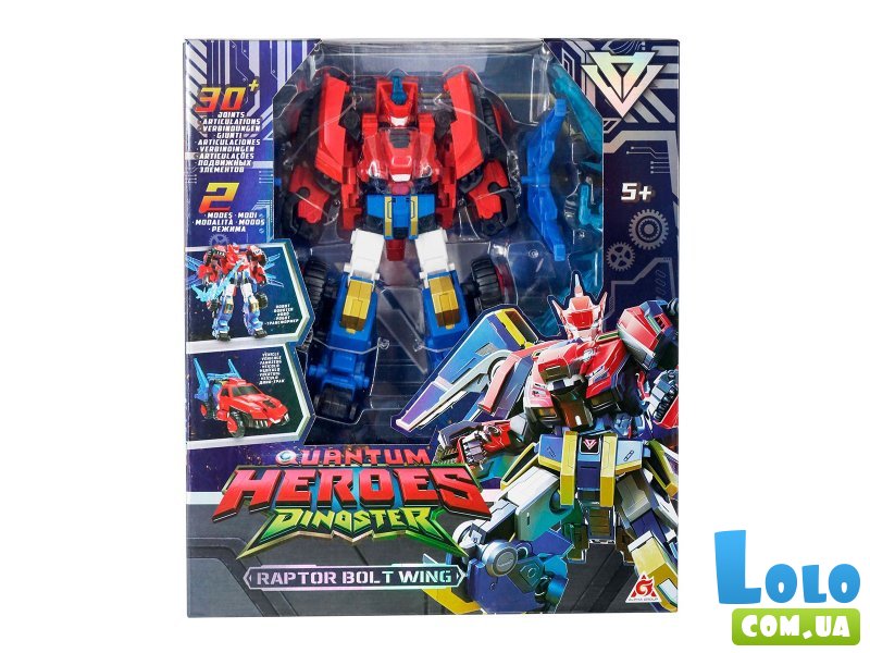 Робот-трансформер Раптор Болт Винг, Dinoster