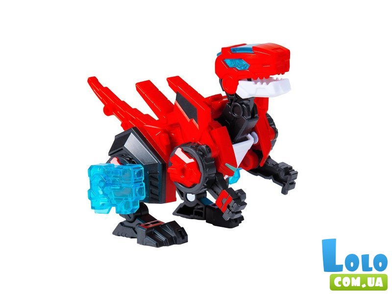 Трансформер-динозавр Красный Раптор-бот, DINOSTER