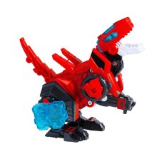 Трансформер-динозавр Красный Раптор-бот, DINOSTER