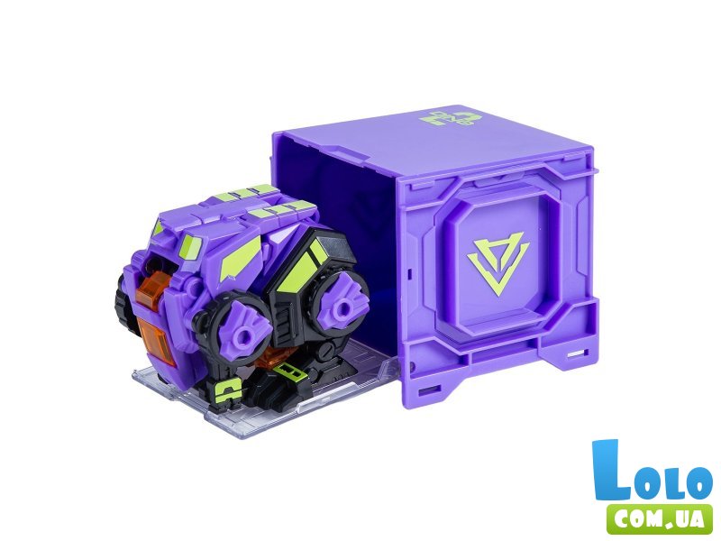 Трансформер-динозавр Пурпурный Раптор-бот, DINOSTER
