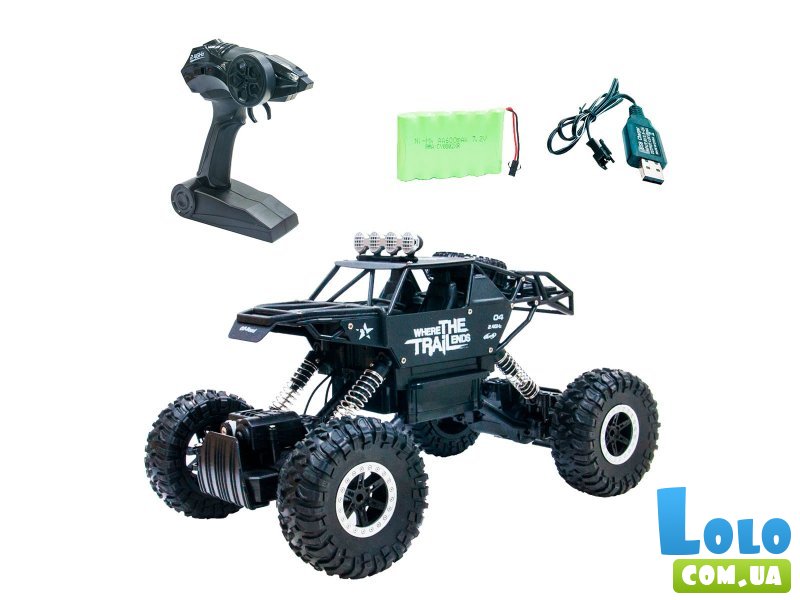 Машина Off-road Crawler Сar на радиоуправлении, Sulong Toys (черный)