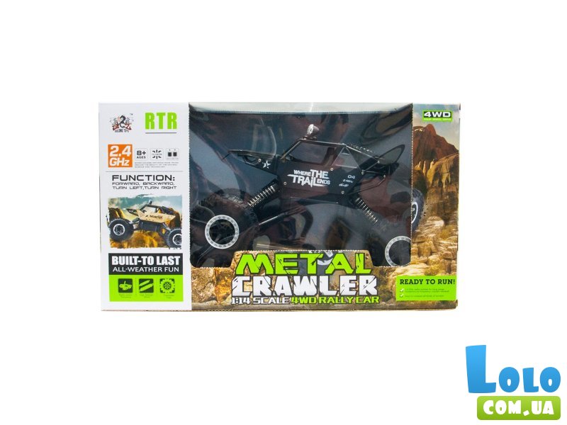 Машина Off-road Crawler Сar на радиоуправлении, Sulong Toys (черный)
