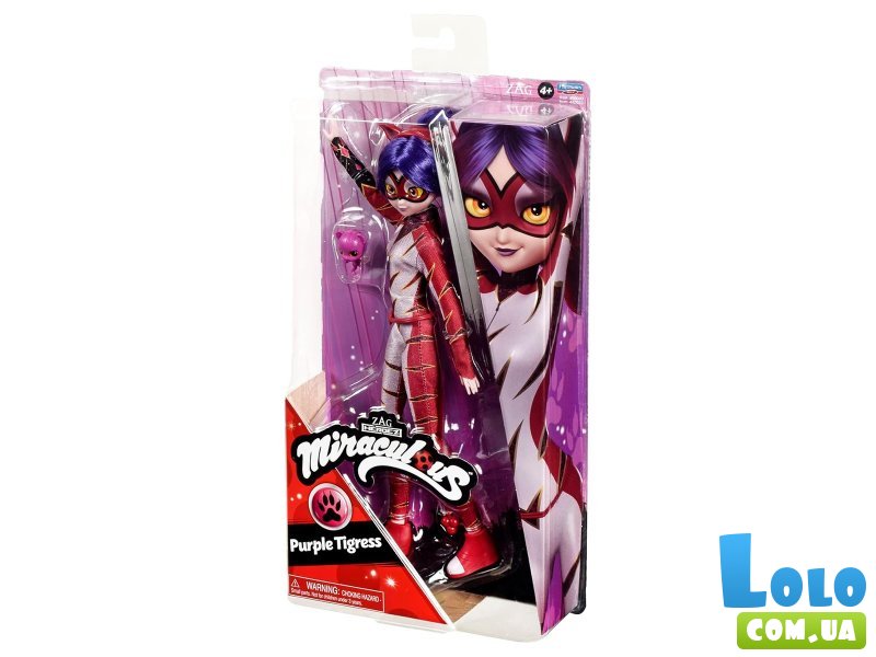 Кукла Леди Баг и Супер-Кот: Пурпурная Тигрица, Miraculous