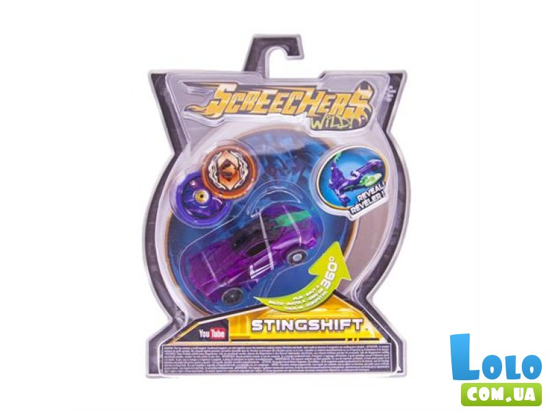 Машинка-трансформер Стингшифт, Screechers Wild
