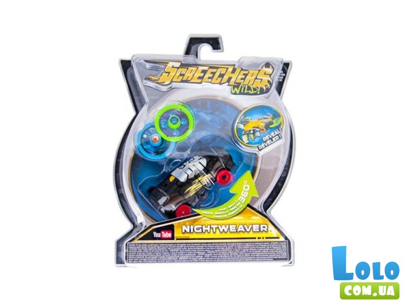 Машинка-трансформер Найтвивер, Screechers Wild