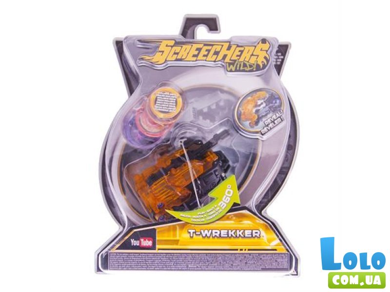 Машинка-трансформер Ти-Реккер, Screechers Wild