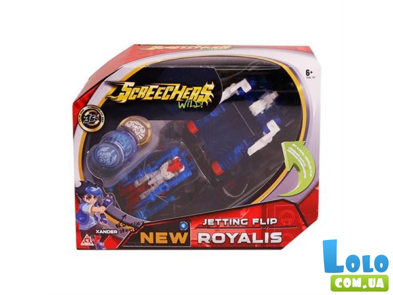 Машинка-трансформер Роялис, Screechers Wild