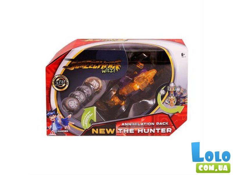 Машинка-трансформер Хантер, Screechers Wild
