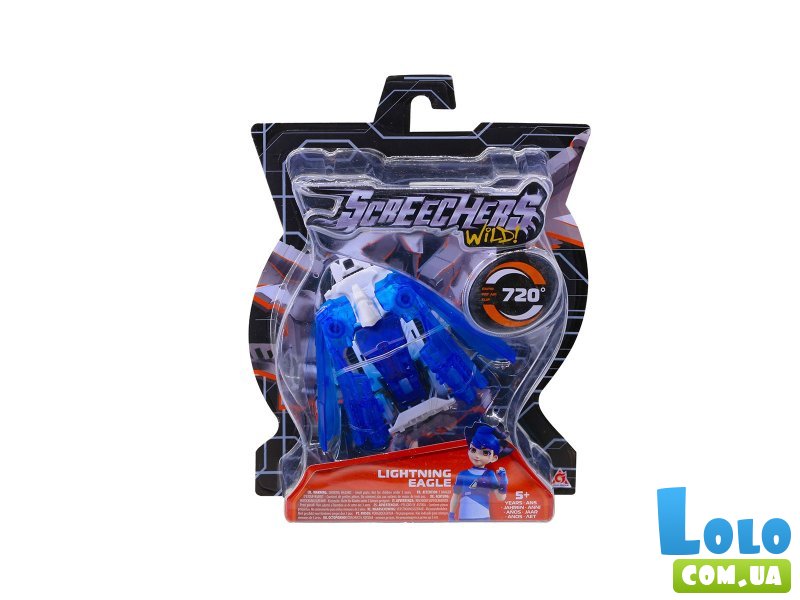 Машинка-трансформер Лайтнинг Игл, Screechers Wild