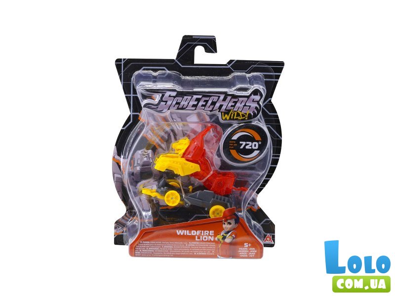 Машинка-трансформер Вайлдфаер Лаен, Screechers Wild