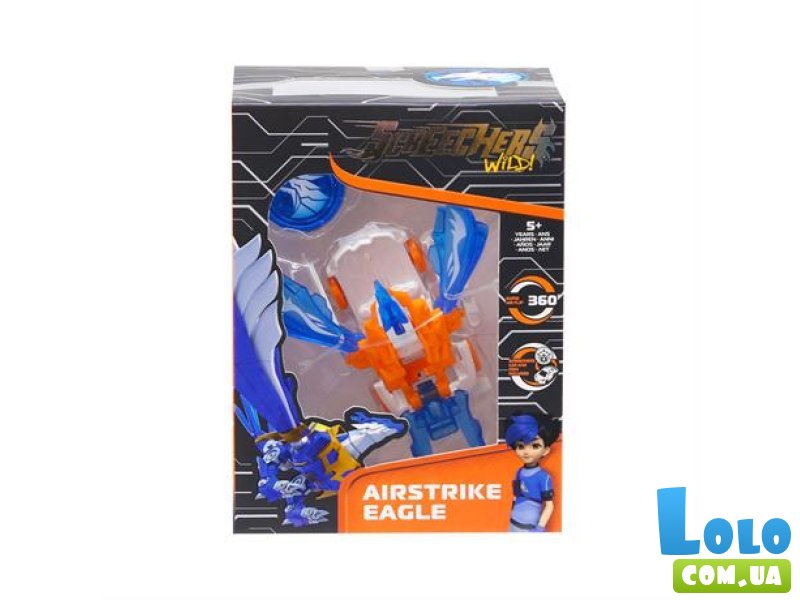 Машинка-трансформер Эирстрайк Игл, Screechers Wild