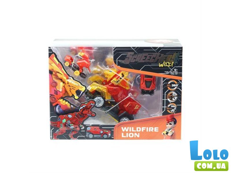 Машинка-трансформер Вайлдфаер Лаен, Screechers Wild