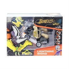 Машинка-трансформер Лайтнинг Райно, Screechers Wild