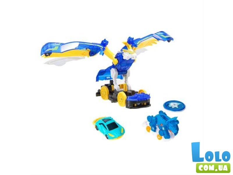 Машинка-трансформер Лайтнинг Игл Премиум, Screechers Wild