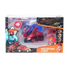 Машинка-трансформер Вайлдфаер Лаен Премиум, Screechers Wild