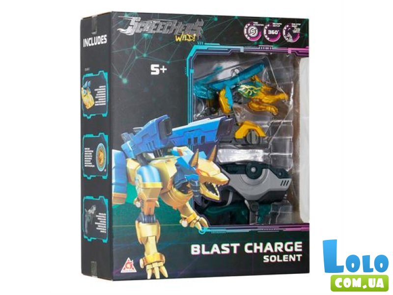 Машинка-трансформер S5 L1 Солент, Screechers Wild!