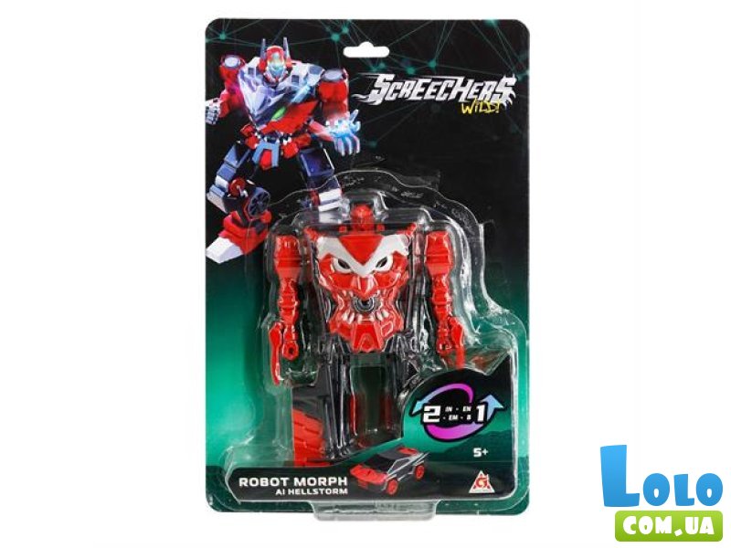 Робот-трансформер Хелшторм, Screechers Wild