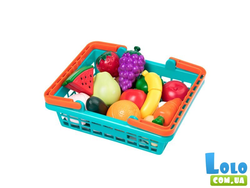 Игровой набор Овощи и фрукты на липучках, Battat