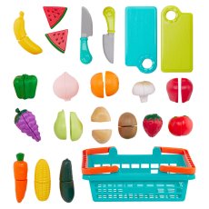 Игровой набор Овощи и фрукты на липучках, Battat