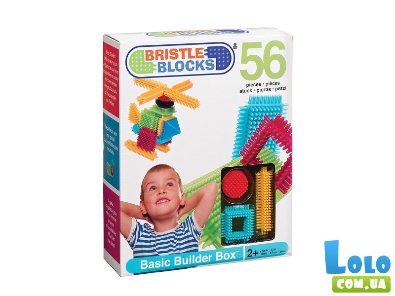 Конструктор Строитель, Bristle Blocks (BT3070Z), 56 дет.