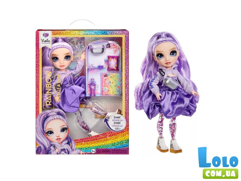 Кукла parkle & Shine: Виола с аксессуарами, Rainbow High