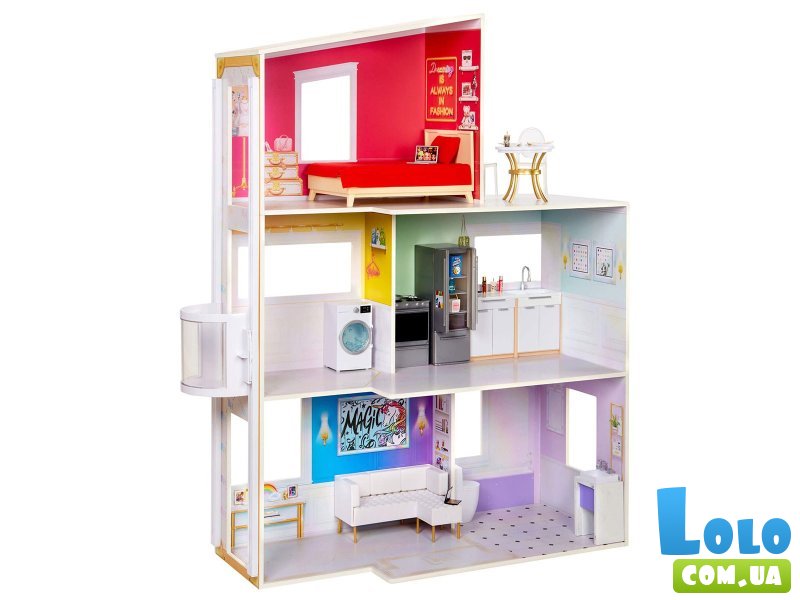 Кукольный дом Радужный таунхаус, Rainbow High