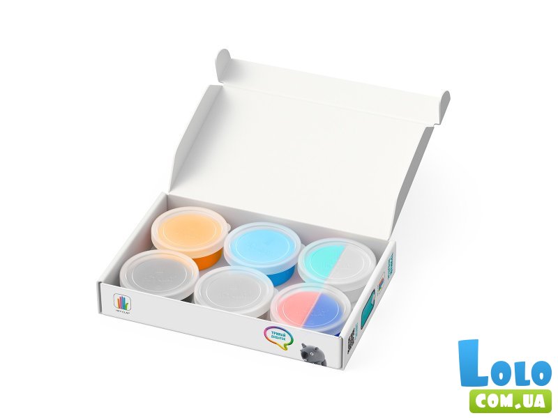 Набор пластилина Австралийские животные: казуар, ехидна, вомбат, Lipaka