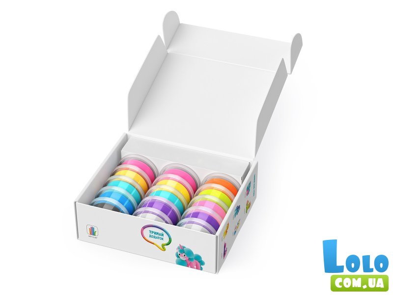 Набор пластилина Радужные единороги, Lipaka