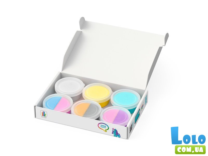 Набор пластилина Радужные единороги: Лайти, Санни, Рейни, Lipaka