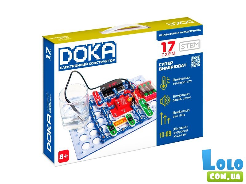 Электронный конструктор Суперизмеритель, Doka (D70712)