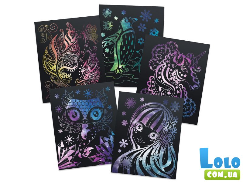 Набор для творчества Гратаж: Звездные гравюры, Nebulous Stars