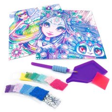 Алмазная мозаика Морозное сияние, Nebulous Stars