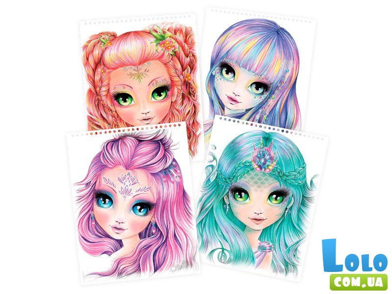 Скетчбук: Макияж, Сияние Галактик, Nebulous Stars