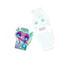 Большой пушистый блокнот 2 в 1 Лилия, Nebulous Stars