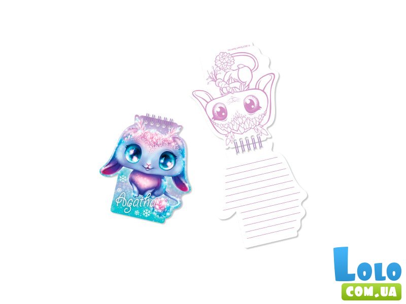 Большой пушистый блокнот 2 в 1 Агата, Nebulous Stars