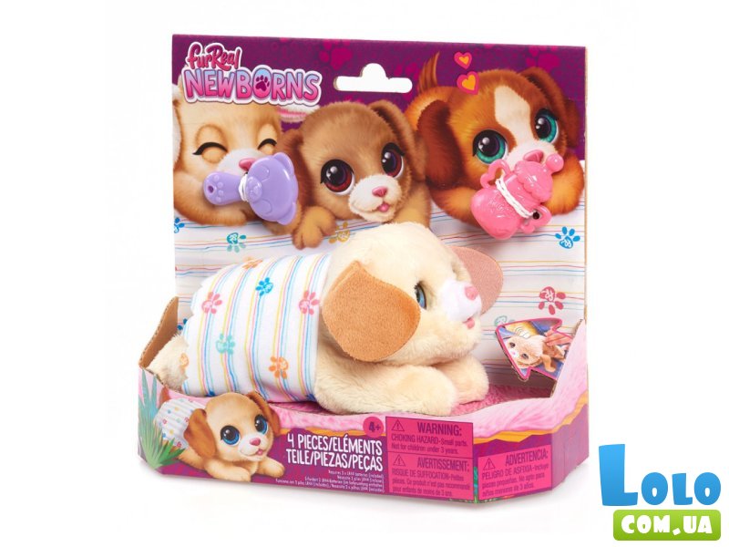Интерактивная игрушка Newborns Щенок, FurReal Friends