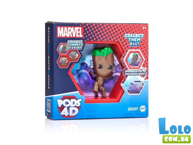 Фигурка Марвел: Грут, WOW! Pods