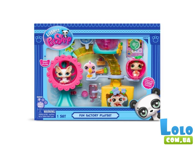 Набор фигурок Фабрика развлечений, Littlest Pet Shop
