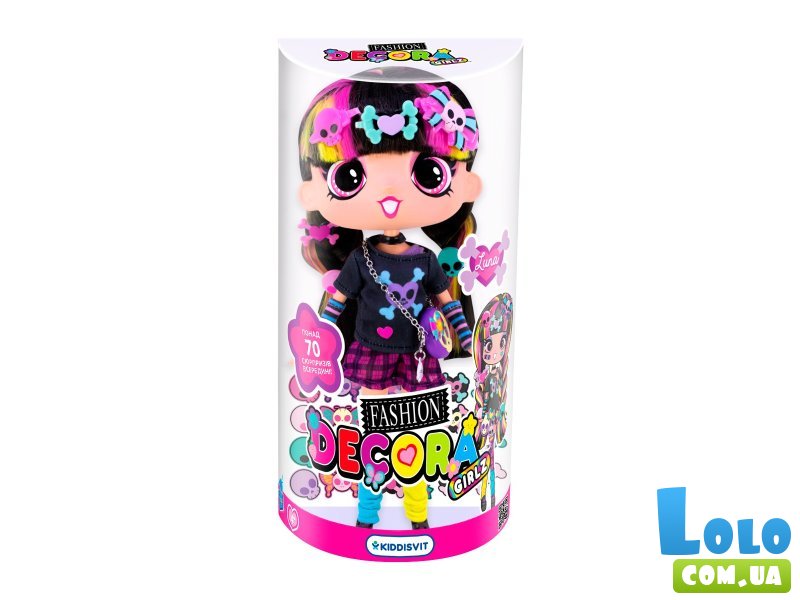 Игровой набор с куклой Луна, Decora Girlz
