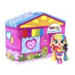 Игровой набор с куклой Дизайнерский магазин наклеек, Decora girlz