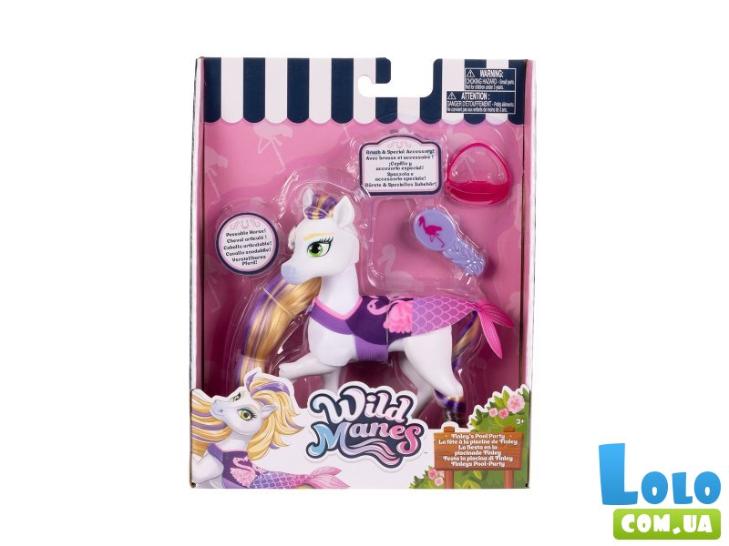 Фигурка Вечеринка лошадки Финли, Wild Manes