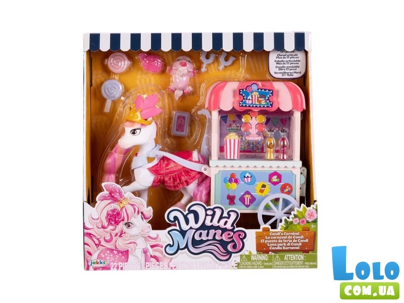 Игровой набор Карнавал лошадки Кэнди, Wild Manes