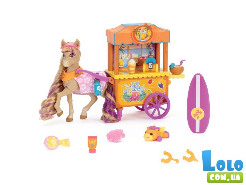Игровой набор Пляжный отдых лошадки Бейли, Wild Manes